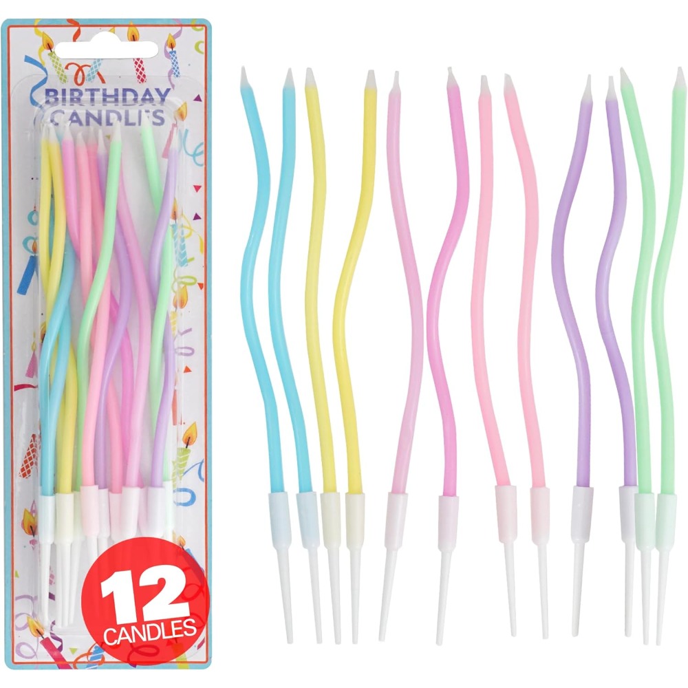 Candle Supplies Usa - Набор из 12 свечей для торта