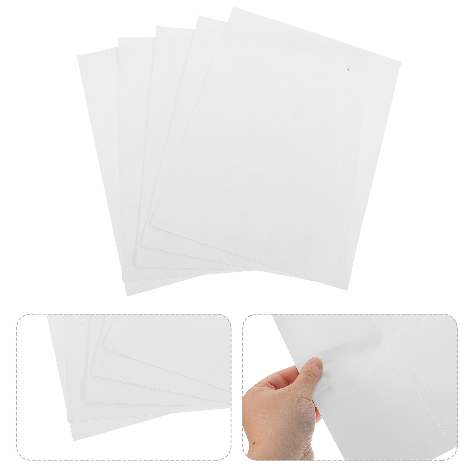 Sticker Label Template - 10 листов водонепроницаемых наклеек для винных