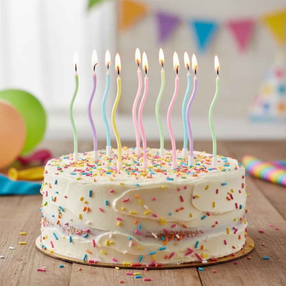 Набор из 12 свечей для торта « – обзор и цена Candle Supplies Usa