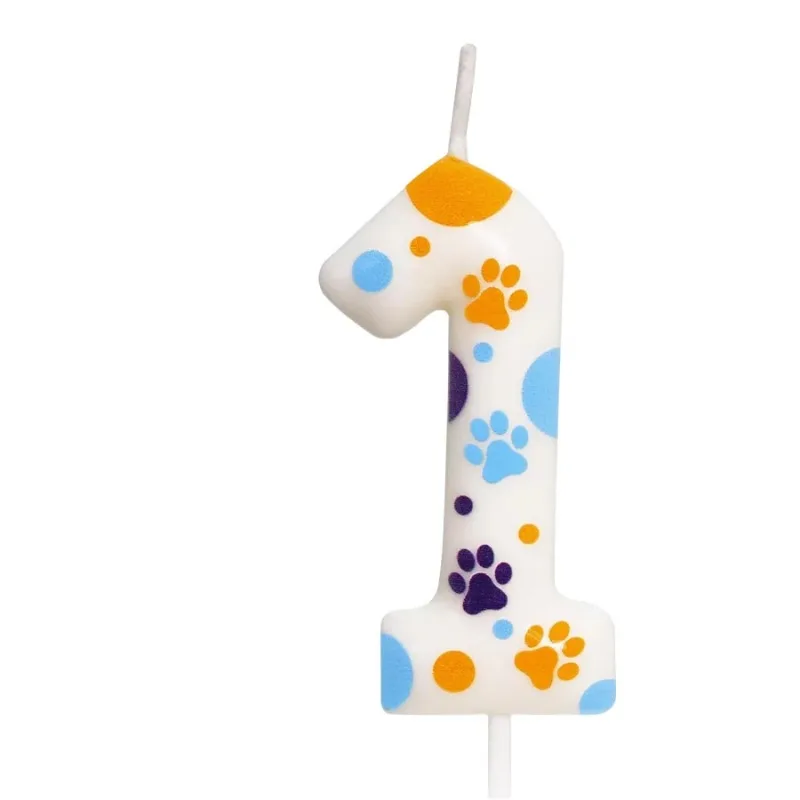 Свечи для торта в виде собачье – обзор и цена Zebra Candle Supplies