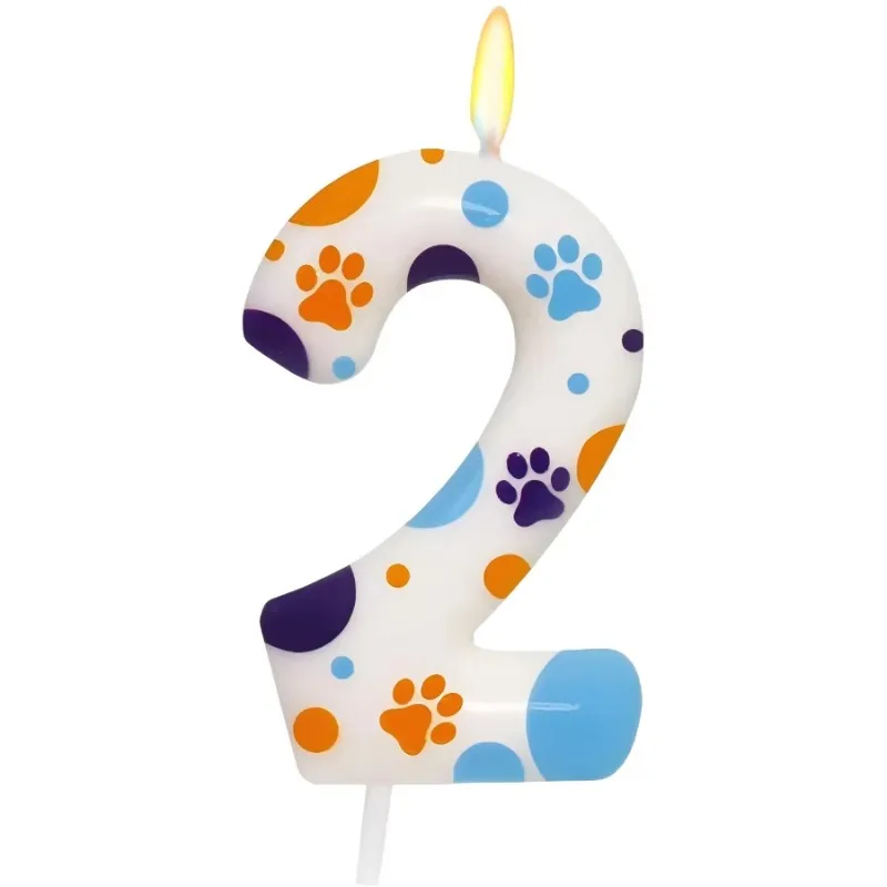 Свечи для торта в виде собачье – обзор и цена Zebra Candle Supplies