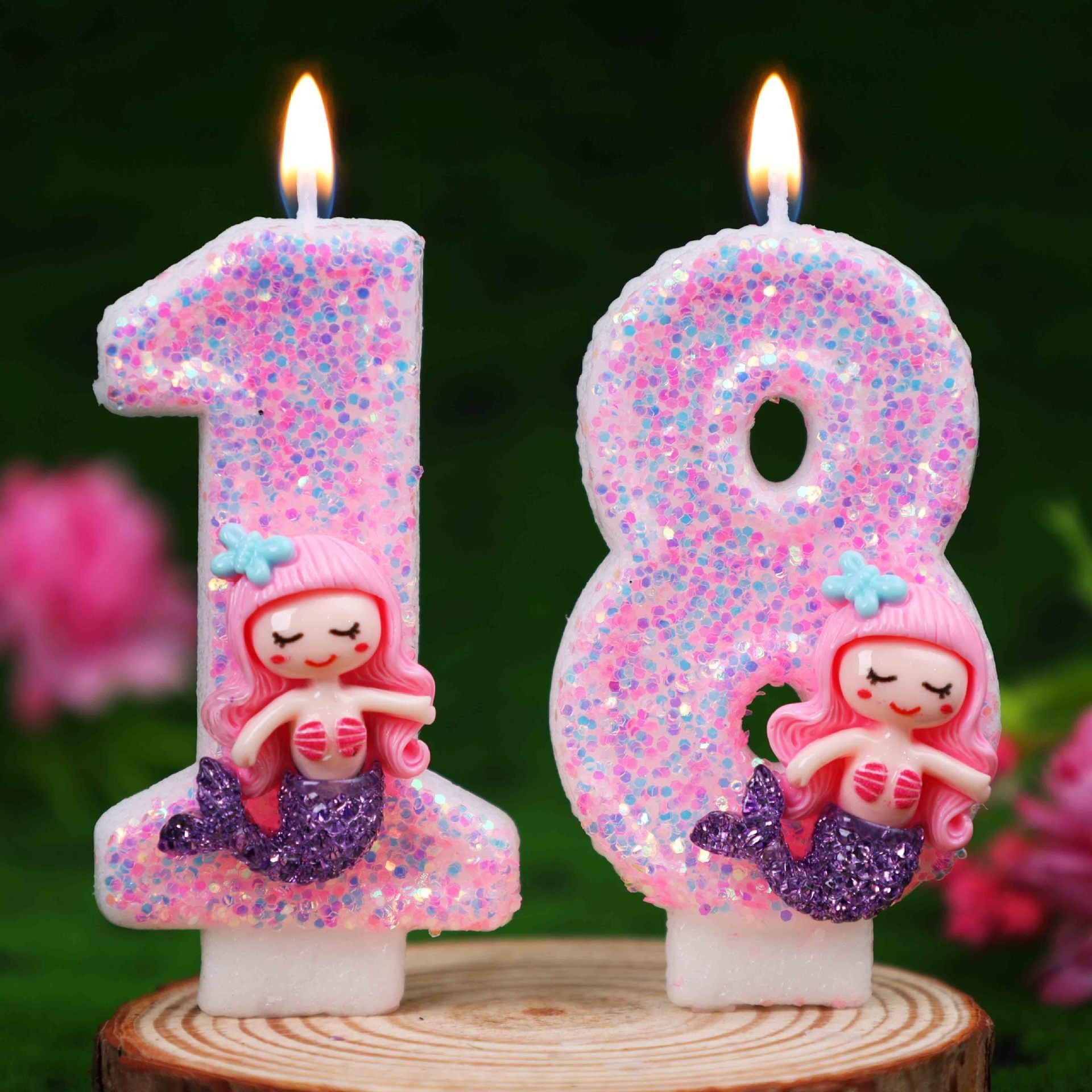 Креативные розовые свечи-цифры – обзор и цена Candle Supplies Usa