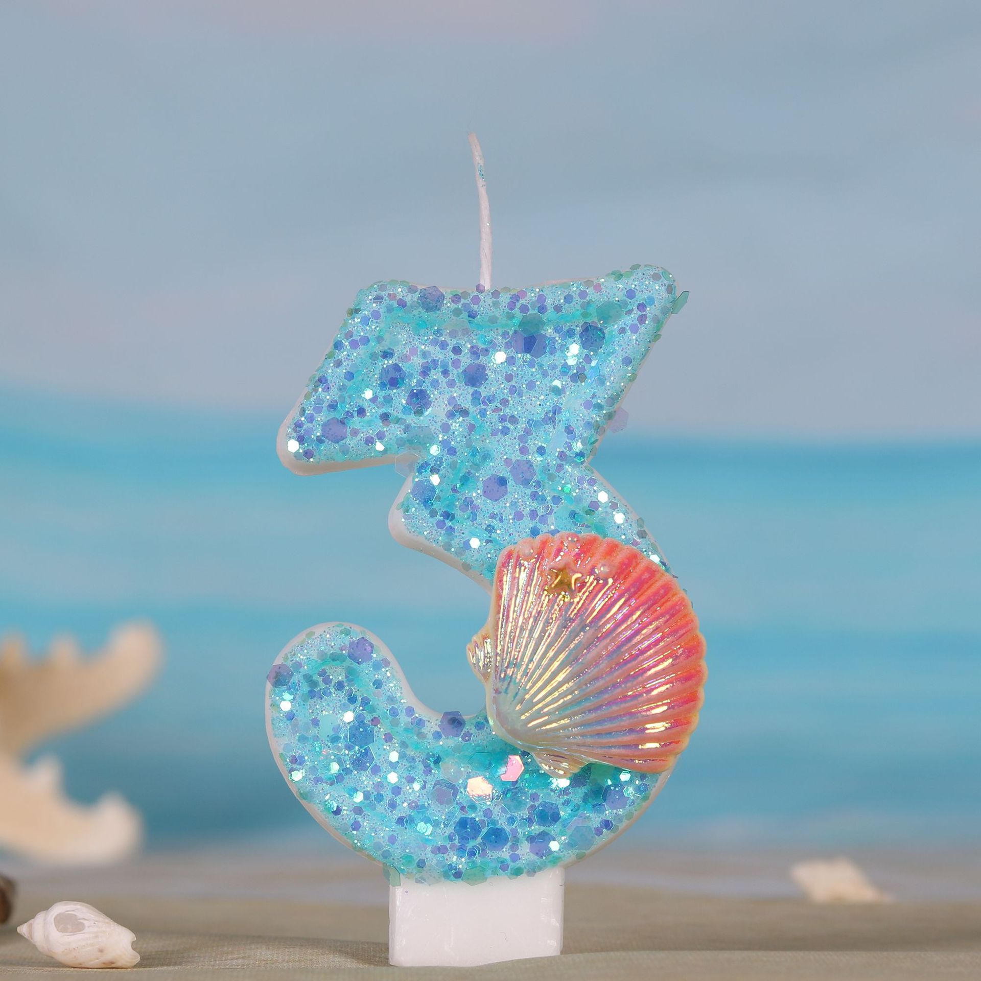 Свечи для торта на тему океанс – обзор и цена Zebra Candle Supplies