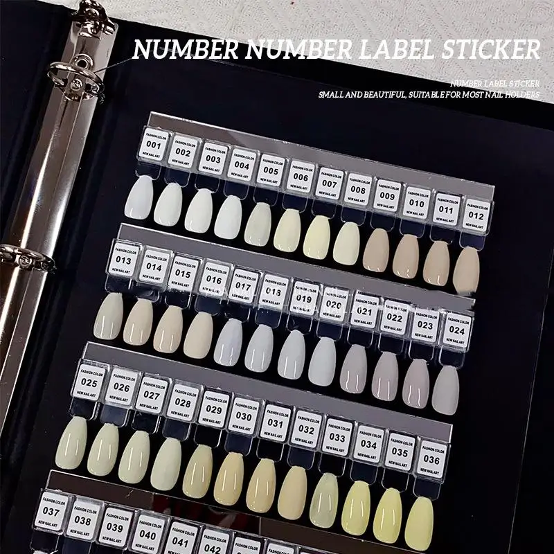 NO.1-240 лак для ногтей, накле – обзор и цена Sticker Label Template